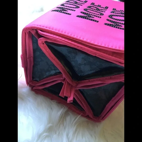 NWT Victoria's Secret Train Case MORE Pink Bag - Picture 7 of 10